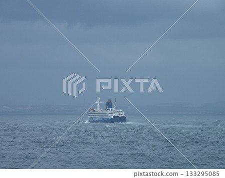 Strait of Gibraltar Ferry Algeciras-New Tangier Bad Weather Strait of Gibraltar Ferry Algeciras-New Tangier Bad Weather 133295085