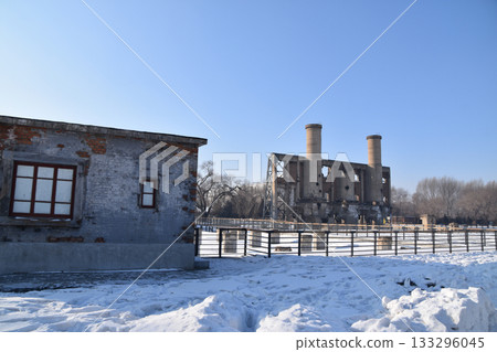 Abandoned ruins at Unit 731 in Harbin, China 133296045