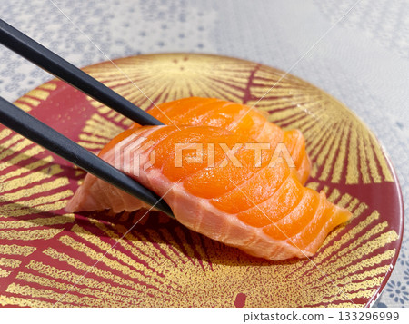 三文魚的烤壽司 133296999