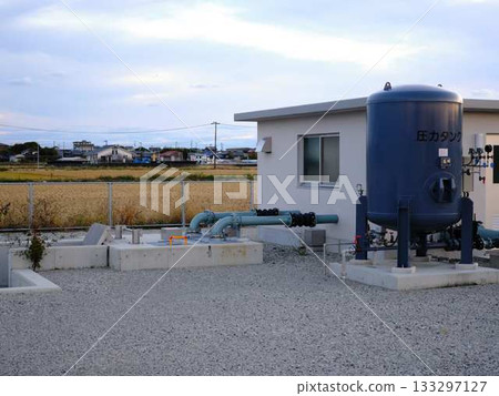 Water treatment facility in Kochi Prefecture, floodgate Water treatment facility in Kochi Prefecture, floodgate 133297127