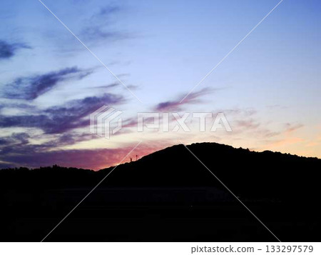 A sunset A sunset 133297579