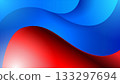 Modern blue and red abstract corporate background 133297694