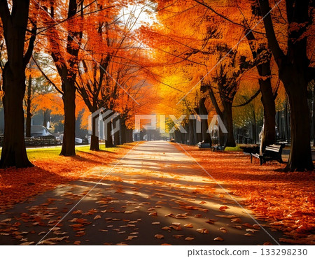 Autumn leaves 133298230
