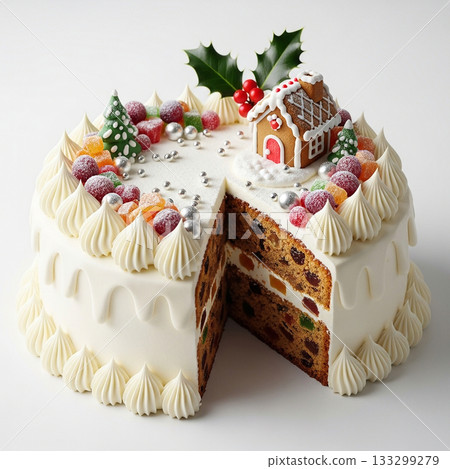 聖誕樹和微型房屋的夢想 133299279