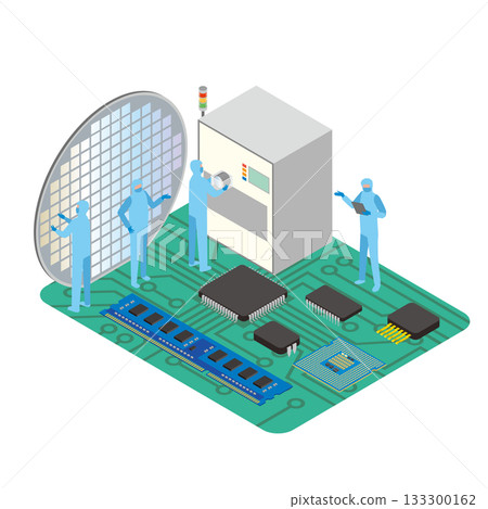 半導體製造業圖像插圖 133300162
