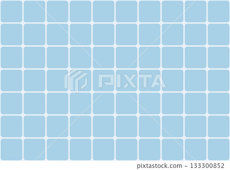 Seamless pattern of blue tiles inspired by a retro bathroom. Bathroom tile wall background. Vector illustration Seamless pattern of blue tiles inspired by a retro bathroom. Bathroom tile wall background. Vector illustration 133300852