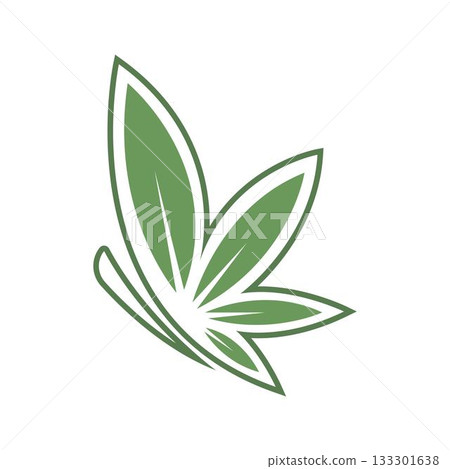 Cannabis logo icon design 133301638