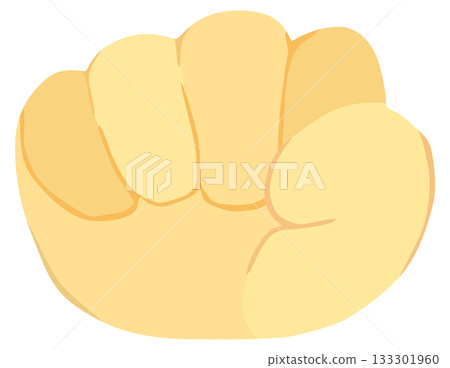 簡單的拳頭插圖向量素材 133301960