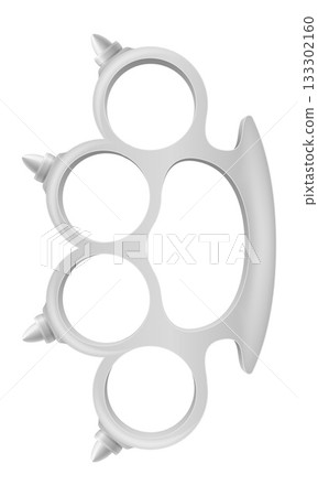 metal brass knuckles, a melee weapon used for close combat, fights, and robberies vector illustration metal brass knuckles, a melee weapon used for close combat, fights, and robberies vector illustration 133302160