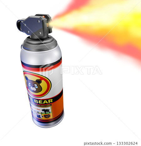 Bear repellent spray, pepper spray 133302624