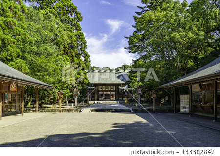 Miyazaki Shrine, Shinmon Gate and Approach, Miyazaki City, Miyazaki Prefecture 133302842