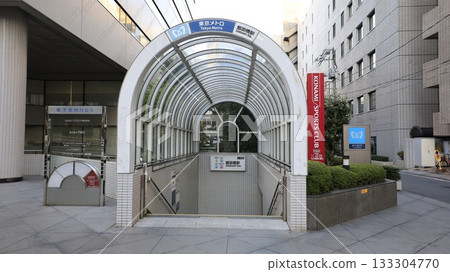 東京Metro地鐵東西線、有樂町線、南北線、都營大江戶線飯田橋站B4b出口 東京Metro地鐵東西線、有樂町線、南北線、都營大江戶線飯田橋站B4b出口 133304770