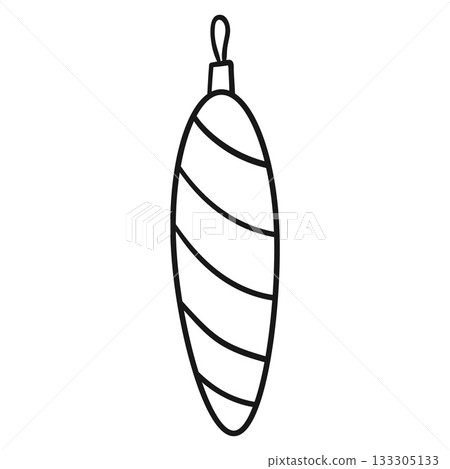 Christmas icon. Design for postcards, flyers, banners 133305133