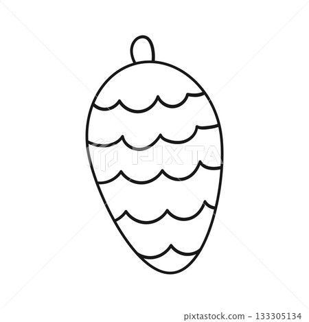 Christmas icon. Design for postcards, flyers, banners 133305134