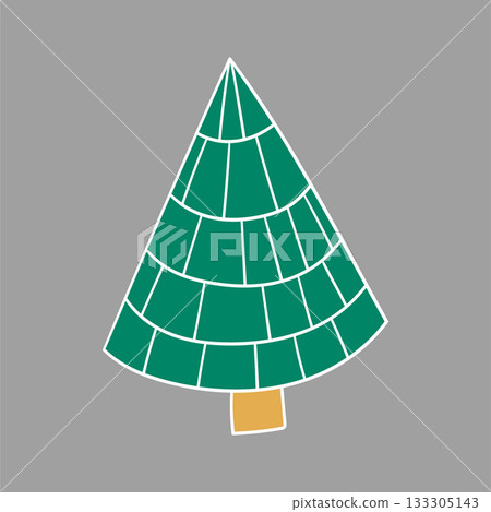 Christmas icon. Design for postcards, flyers, banners Christmas icon. Design for postcards, flyers, banners 133305143