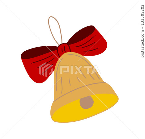 Christmas icon. Design for postcards, flyers, banners 133305202
