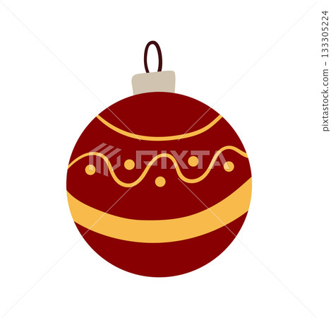 Christmas icon. Design for postcards, flyers, banners Christmas icon. Design for postcards, flyers, banners 133305224