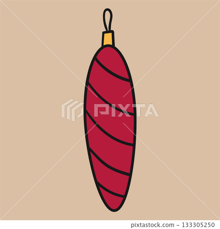 Christmas icon. Design for postcards, flyers, banners 133305250