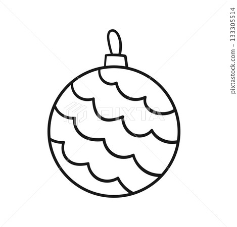 Christmas icon. Design for postcards, flyers, banners Christmas icon. Design for postcards, flyers, banners 133305514