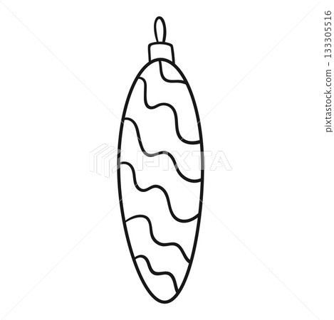 Christmas icon. Design for postcards, flyers, banners 133305516