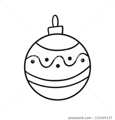 Christmas icon. Design for postcards, flyers, banners Christmas icon. Design for postcards, flyers, banners 133305517