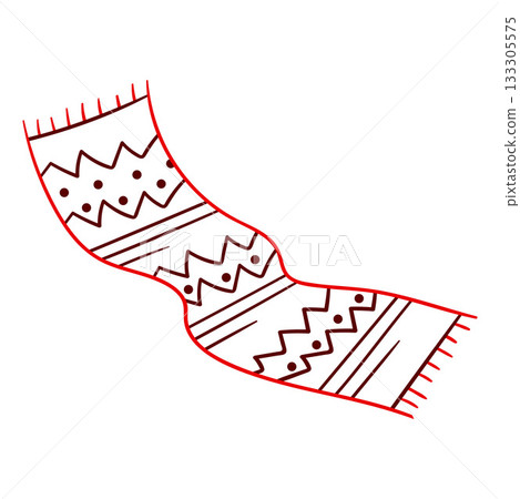 Christmas icon. Design for postcards, flyers, banners Christmas icon. Design for postcards, flyers, banners 133305575