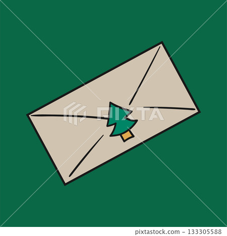 Christmas icon. Design for postcards, flyers, banners Christmas icon. Design for postcards, flyers, banners 133305588