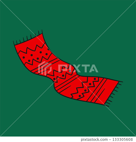 Christmas icon. Design for postcards, flyers, banners Christmas icon. Design for postcards, flyers, banners 133305608