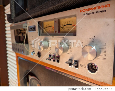 Vintage Audio Equipment Collection in the Studio 133305682