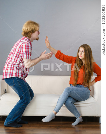 Man begging for forgiveness his woman Man begging for forgiveness his woman 133305925