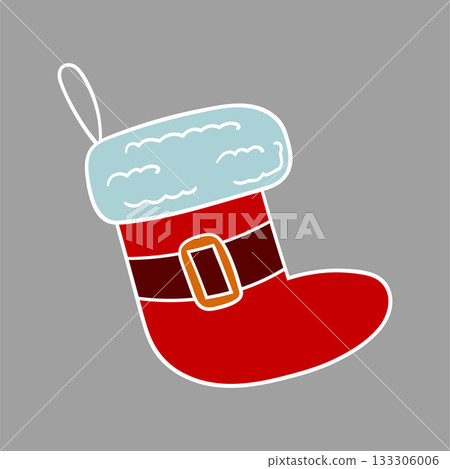 Christmas icon. Design for postcards, flyers, banners Christmas icon. Design for postcards, flyers, banners 133306006