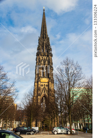 St. Nicholas Church in Hamburg, Germany 133306224