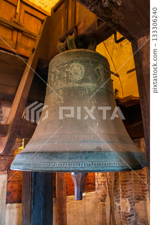 Bell of Cathedral of Saint Peter in Bologna, Italy Bell of Cathedral of Saint Peter in Bologna, Italy 133306240