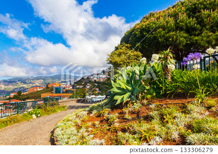 Pico dos Barcelos viewpoint at Madeira island, Portugal Pico dos Barcelos viewpoint at Madeira island, Portugal 133306279