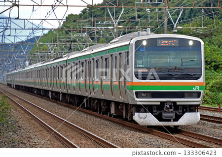 Tokaido Main Line, Ninomiya-Oiso, JR East, E231 series 1000 series, U115 (Oyama) Tokaido Main Line, Ninomiya-Oiso, JR East, E231 series 1000 series, U115 (Oyama) 133306423