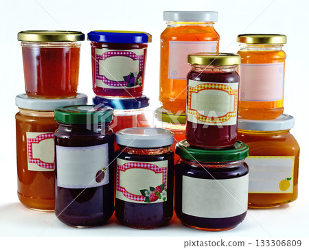 home made jam in jars #4 133306809