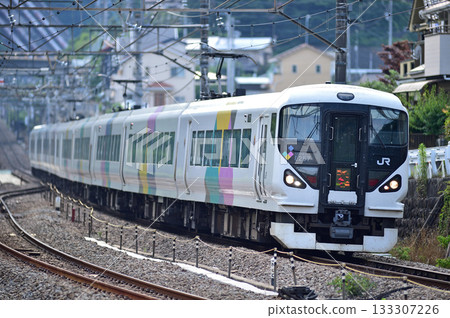 中央幹線上野原JR東日本E257系M-111編組(松本)梓海司 中央幹線上野原JR東日本E257系M-111編組(松本)梓海司 133307226