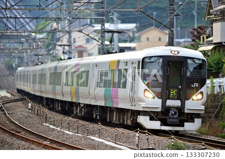 中央本線上野原JR東E257系列M-107編隊(松本)梓海治 中央本線上野原JR東E257系列M-107編隊(松本)梓海治 133307230