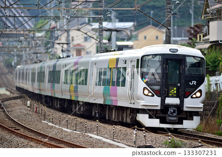 中央幹線上野原JR東日本E257系M-113編組（松本）梓海司 133307231
