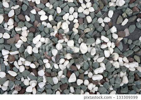 Pebbles and stone shapes Pebbles and stone shapes 133309399