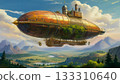 Flying Airship 133310640