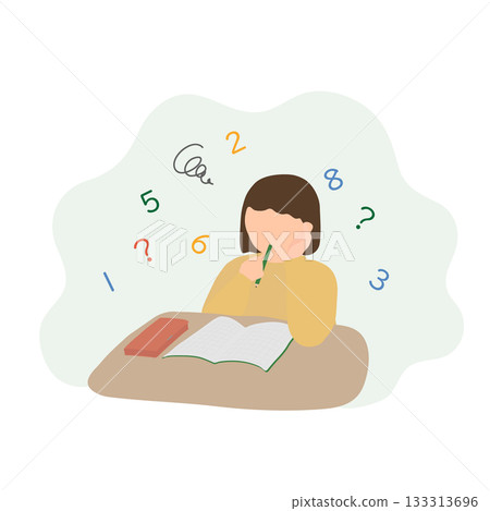 小學生數學學習困難(學習障礙、難以理解數字) 小學生數學學習困難(學習障礙、難以理解數字) 133313696