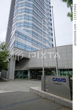 CASIO Casio Computer Co., Ltd. Headquarters and sign (Honmachi, Shibuya-ku, Tokyo) CASIO Casio Computer Co., Ltd. Headquarters and sign (Honmachi, Shibuya-ku, Tokyo) 133314481