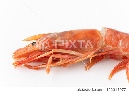 Close-up of raw shrimp head Close-up of raw shrimp head 133315077