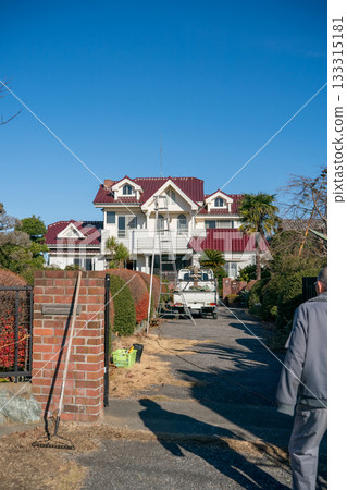 花園 院子 男人 133315181