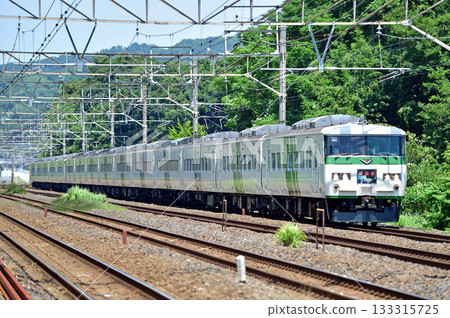 東海道本線、二宮甲津、JR東日本、185系、A5編組（大宮）、大通子 133315725