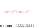 Cherry blossom petal line Cherry blossom petal line 133315841