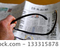 If you find it difficult to do fine work or see small print in the newspaper, try using a magnifying glass or reading glasses. 133315878