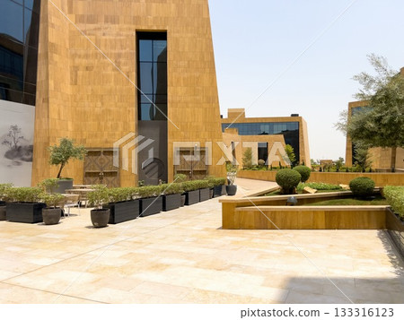 Modern Commercial District in Riyadh, Saudi Arabia Modern Commercial District in Riyadh, Saudi Arabia 133316123
