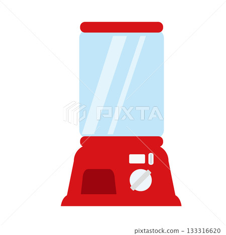 Empty capsule toy machine vector illustration Empty capsule toy machine vector illustration 133316620